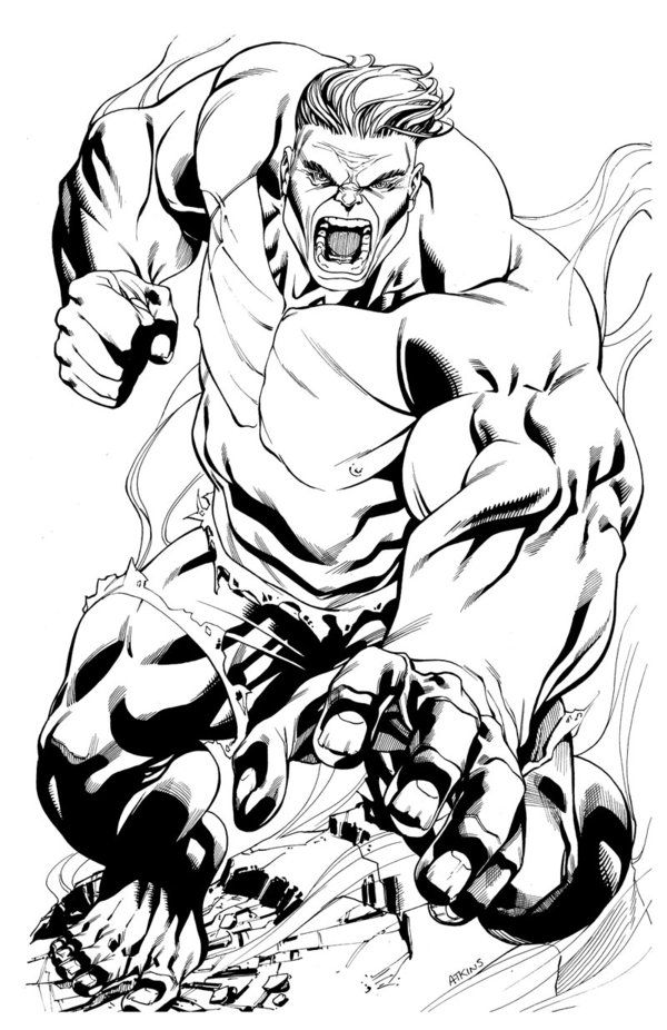 Hulk sketch hulk sketch marvel coloring hulk ic