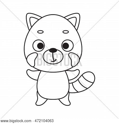 Coloring page cute vector photo free trial bigstock