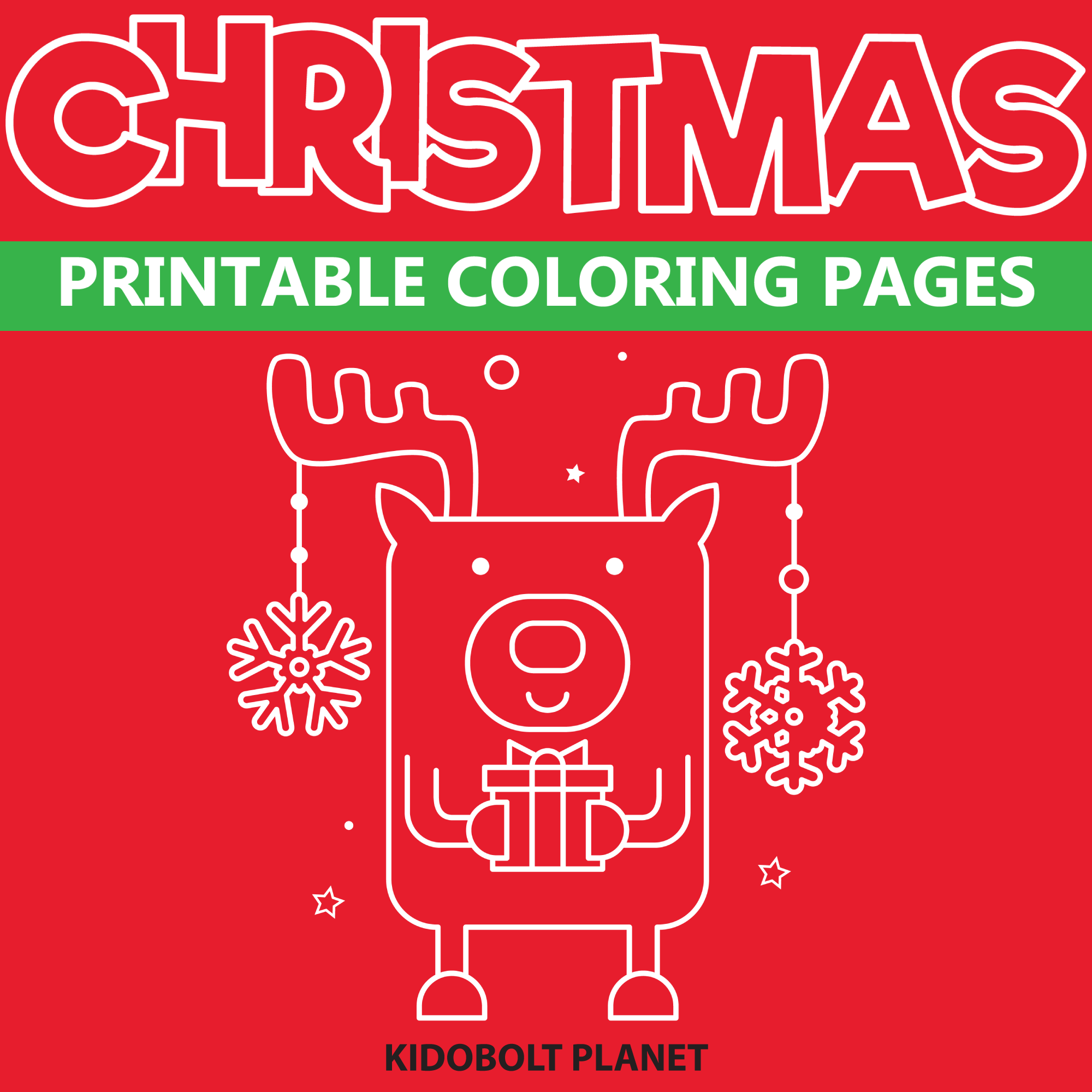 Christmas coloring pages made by teachers