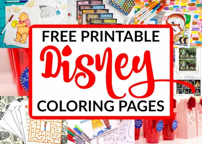 Free printable disney coloring pages for movie fans