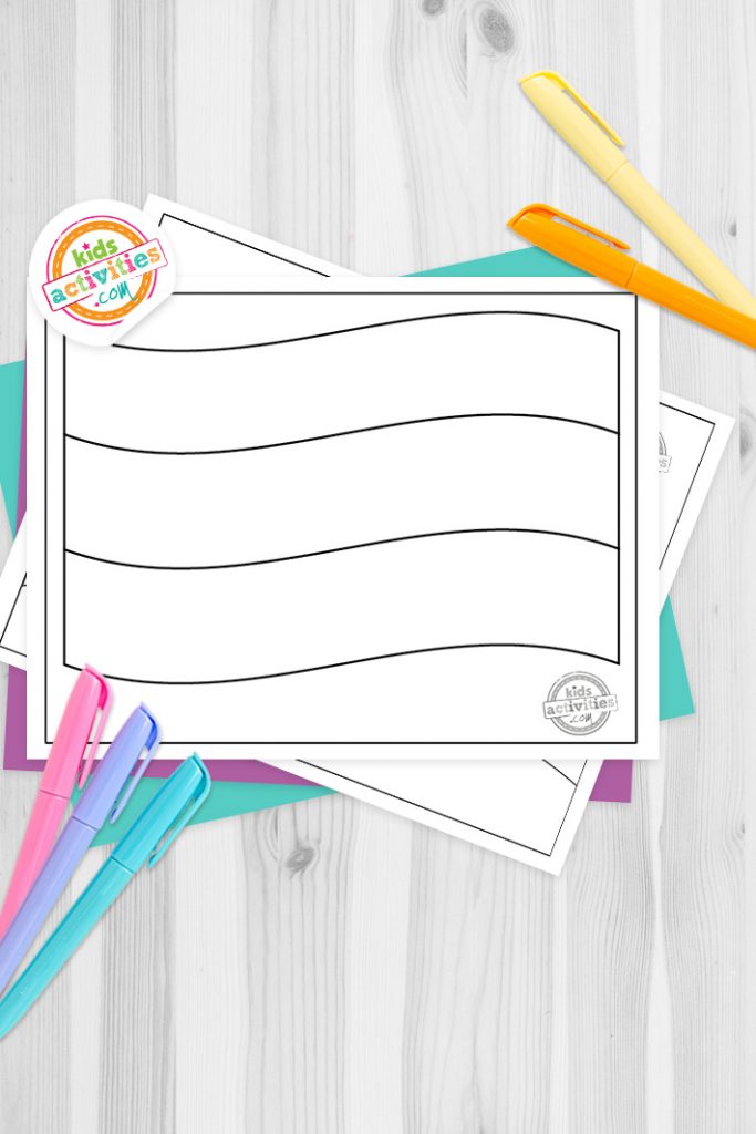 Printable grand german flag coloring pages kids activities blog