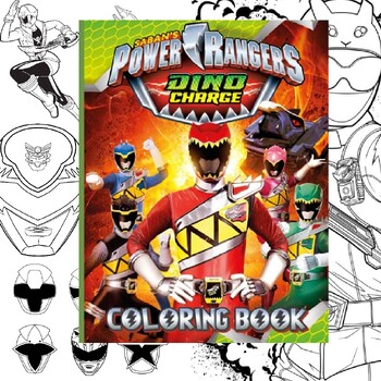 O brand new power rangers coloring pages