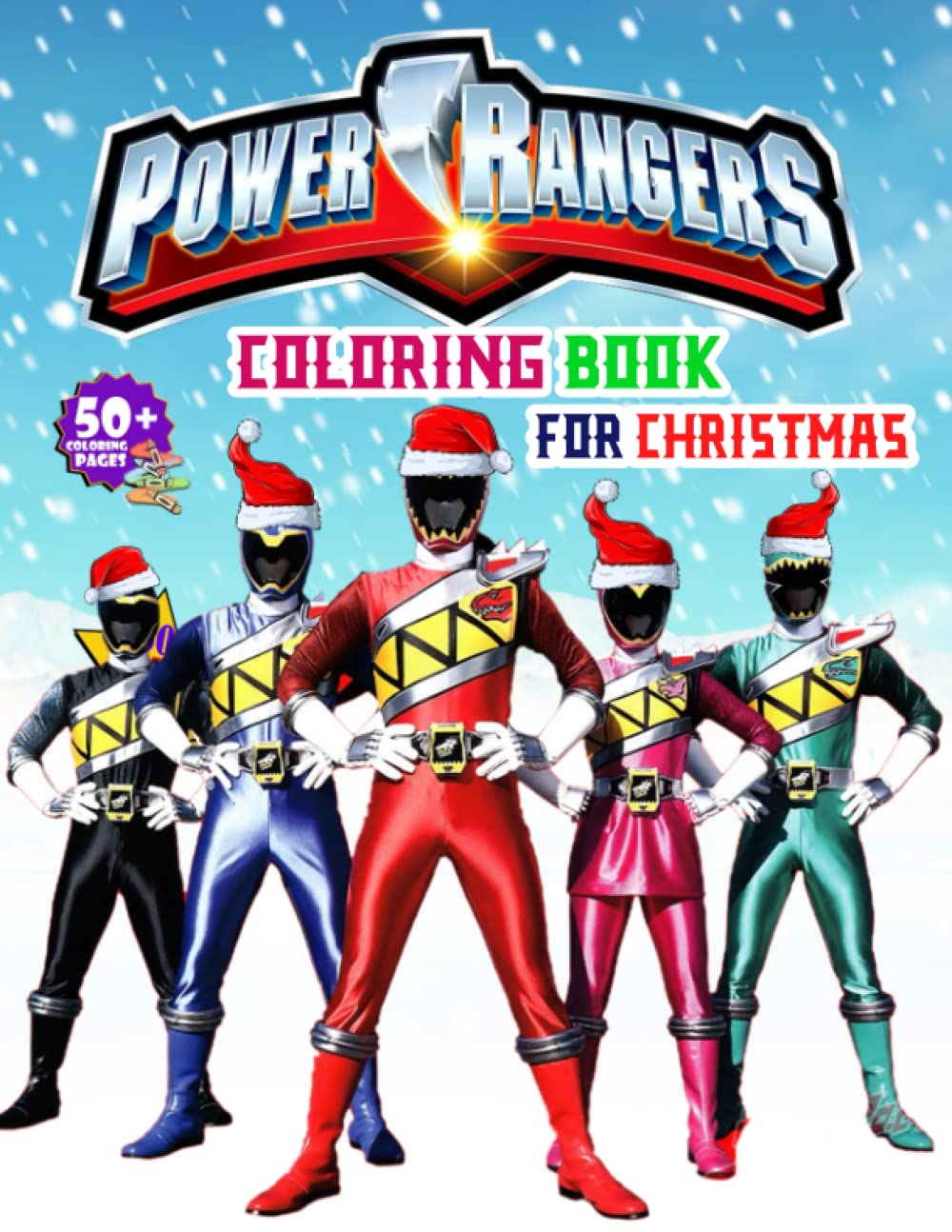 Pãwer rãngers christmas coloring book pãwer rã ngers coloring book for kids with high quality illustrations this is a perfect gift for christmas by denie lenka