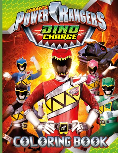 Power rangers dino charge coloring book coloring books for adult and kid activity book lover gifts on ilippines