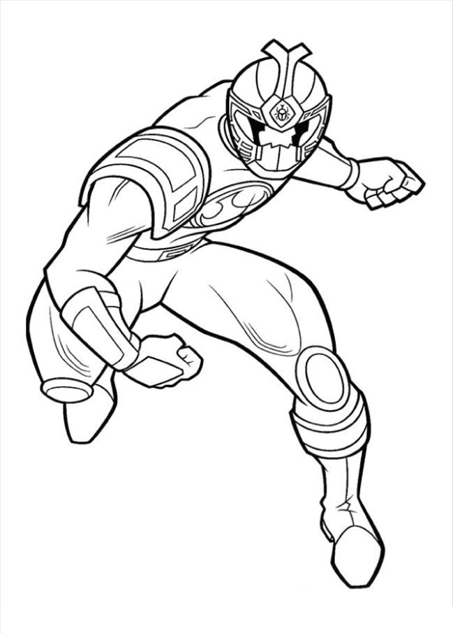 Free printable power rangers coloring pages for kids