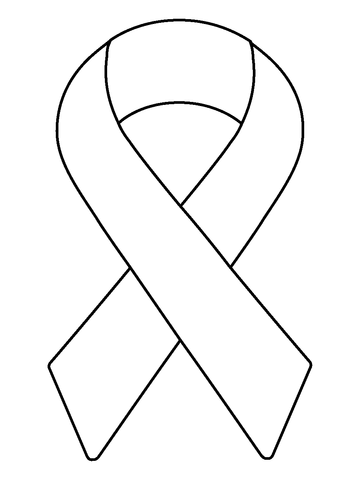 Reminder ribbon emoji coloring page free printable coloring pages