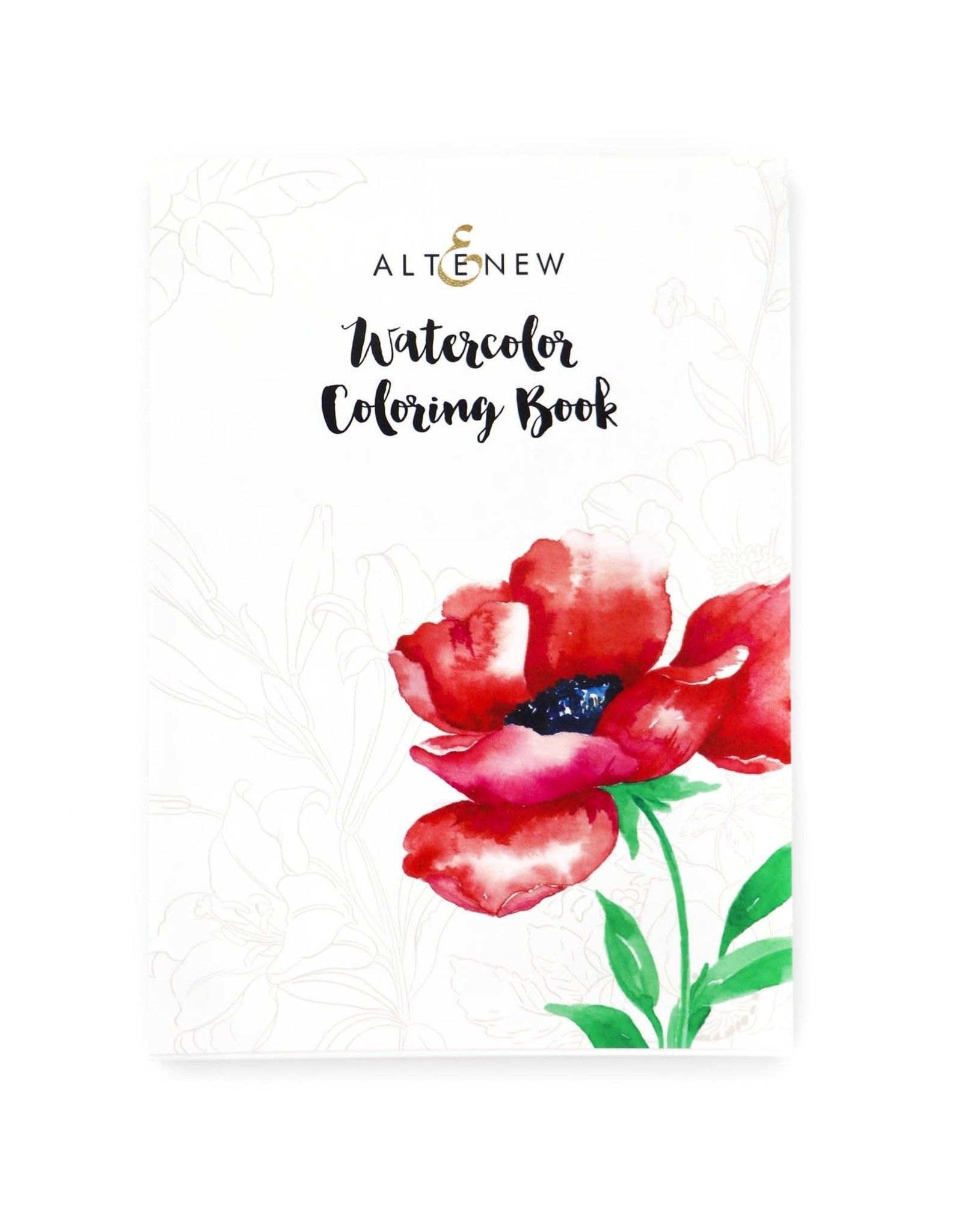 Altenew watercolor coloring book