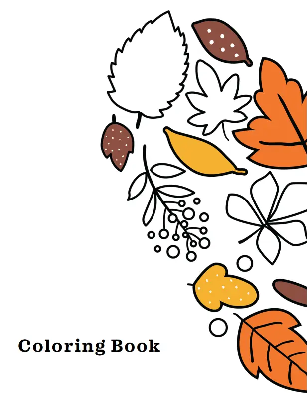 Coloring book templates