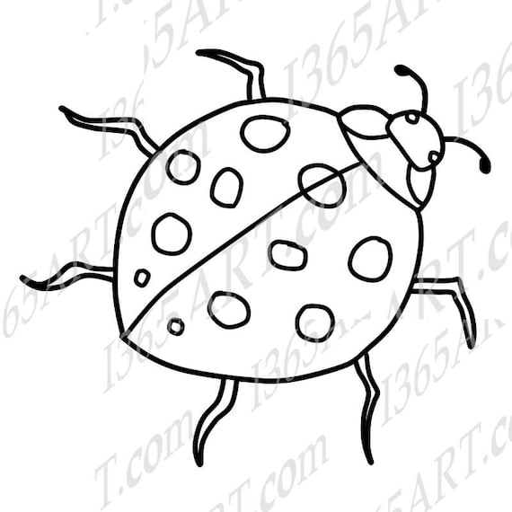 Red ladybug clipart lady bug clip art scrapbooking digital stamp wildlife clipart coloring page hand drawn png x download