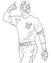 Baseball coloring pages to print mlb