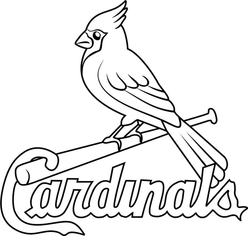 Boston red sox logo coloring page