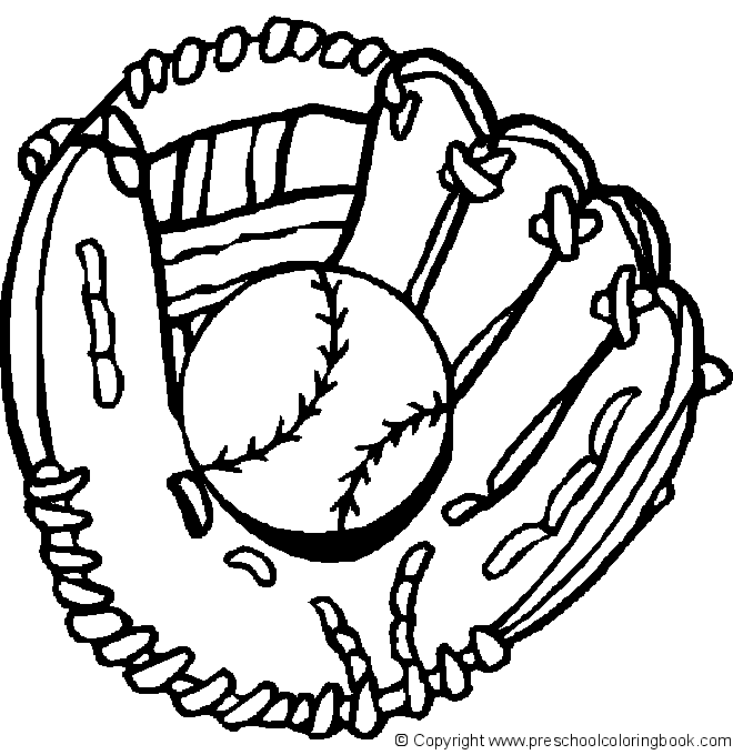 Www sports baseball coloring page