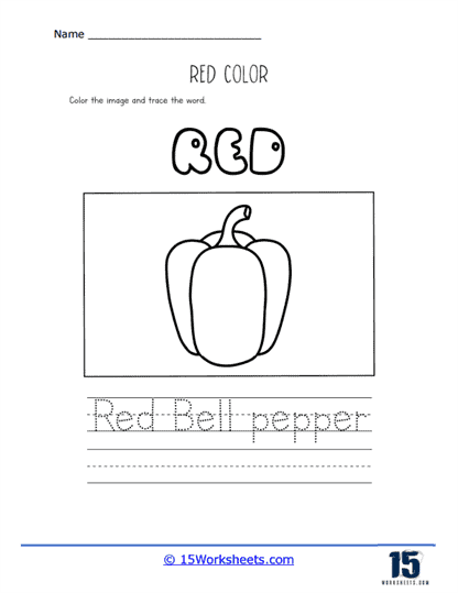 Red worksheets