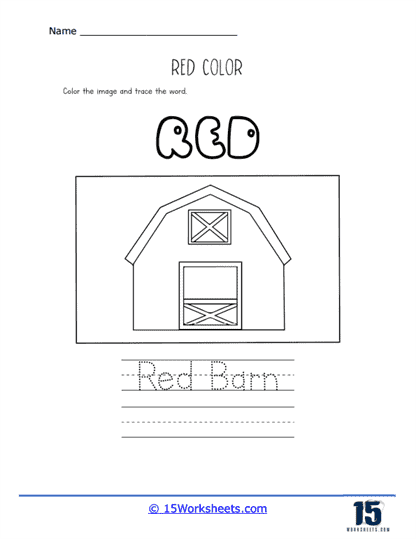 Red worksheets