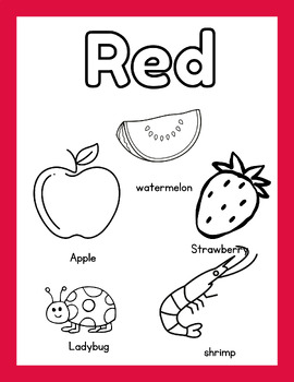 Learning about colors worksheets coloring pages sheets color practice