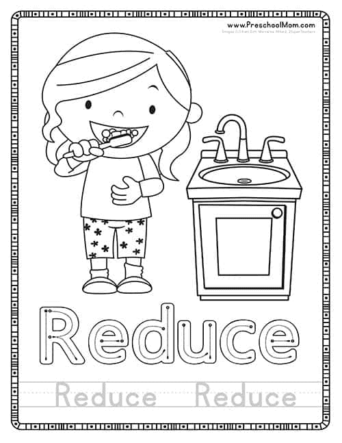 Earth day preschool printables