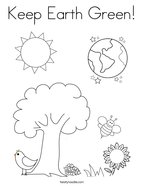 Reduce reuse recycle coloring page