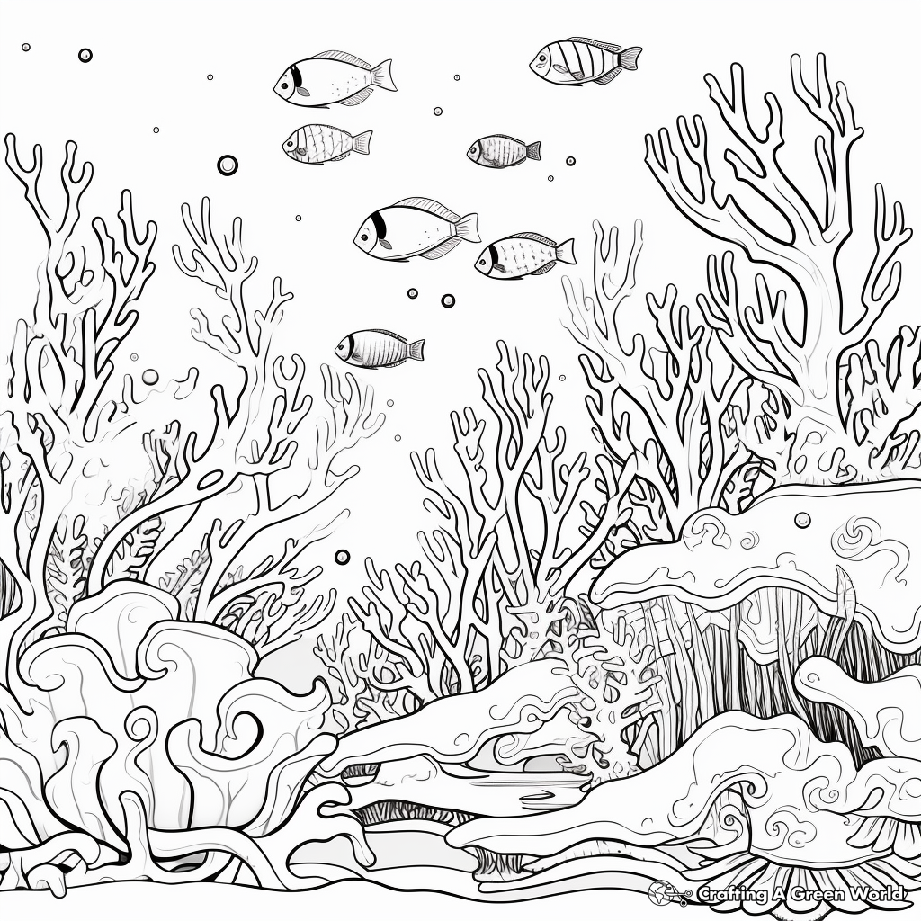 Marine coloring pages