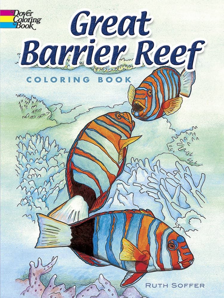 Great barrier reef coloring book soffer ruth books