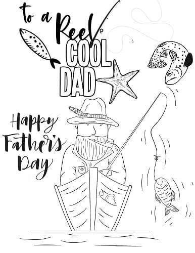 Fathers day coloring pages pdf fathers day coloring page fathers day printable fathers day stickers
