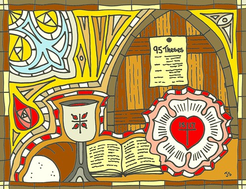 Reformation sunday art and coloring pages â stushie art