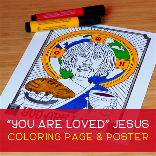 Reformation day coloring page poster â illustrated ministry