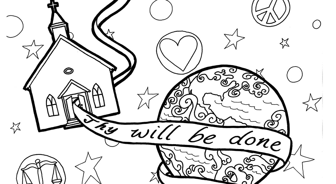 Coloring pages bring life to reformation anniversary study guide