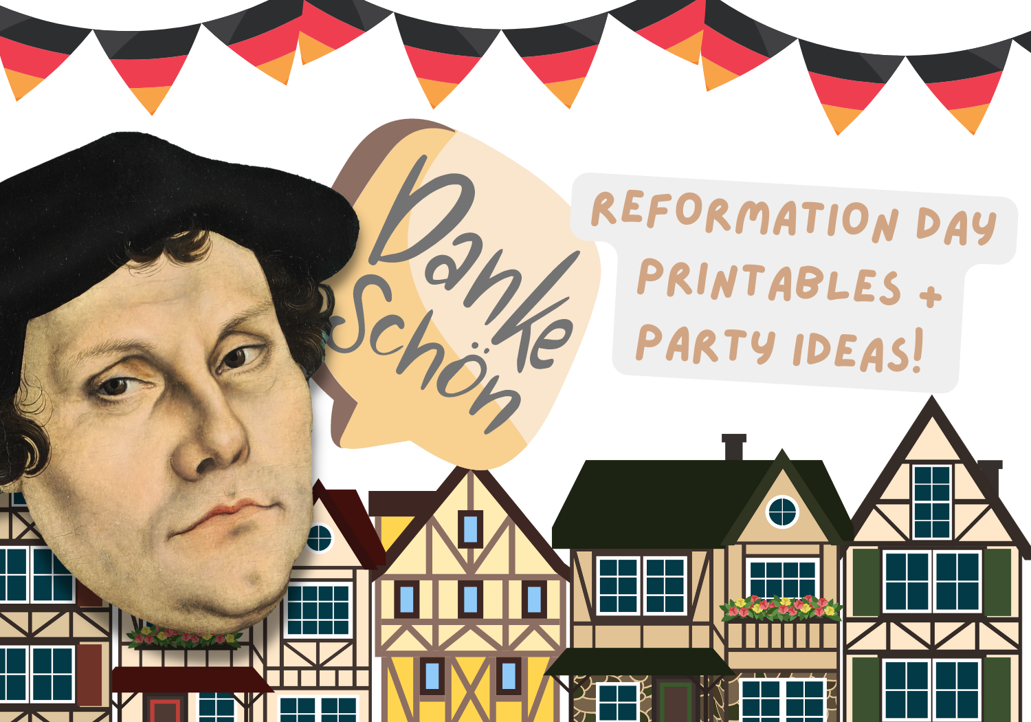 Reformation day printables party ideas party like its