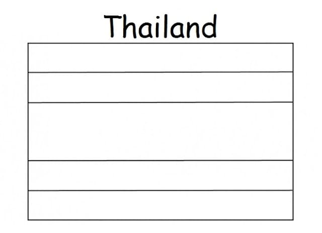 Thailand coloring pages