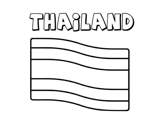 Thailand coloring pages