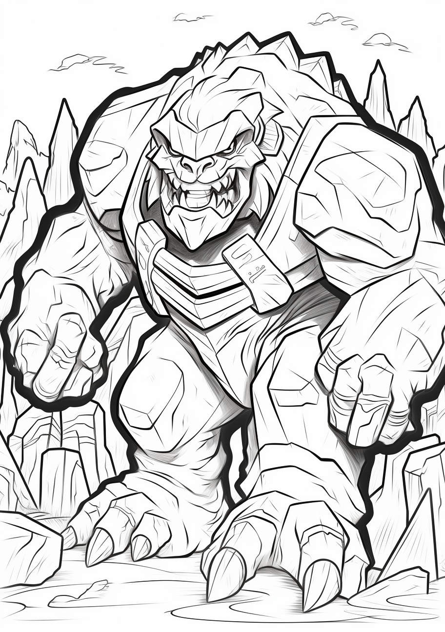 Legendary pokemon regirock sketch