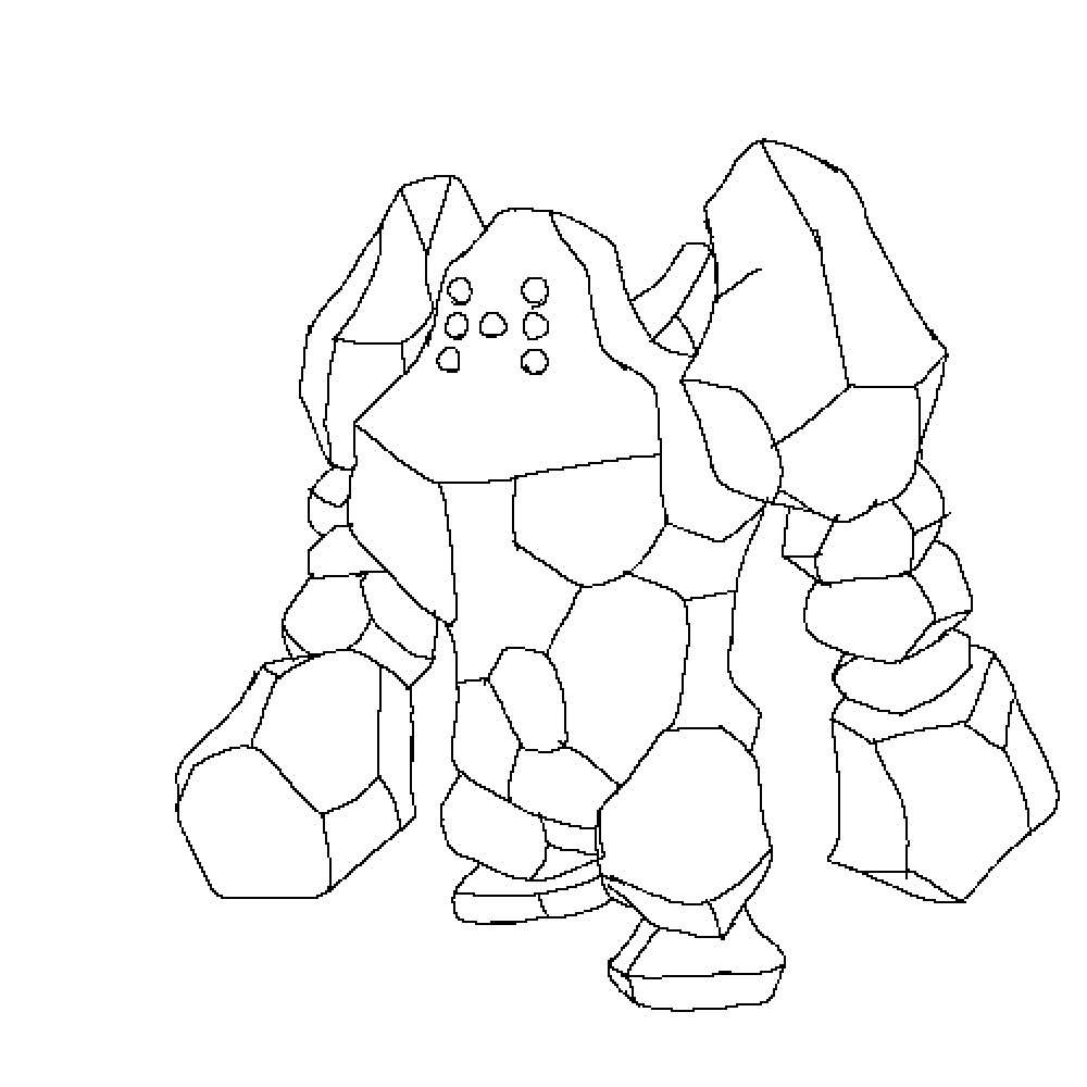 Regirock pokãmon amino