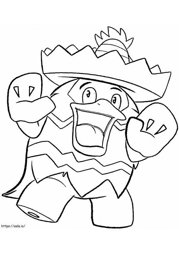 Regirock in legendary pokemon coloring page