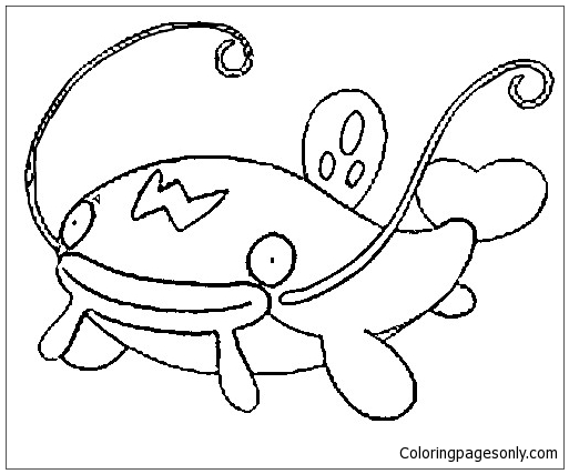 Regirock from pokemon coloring page