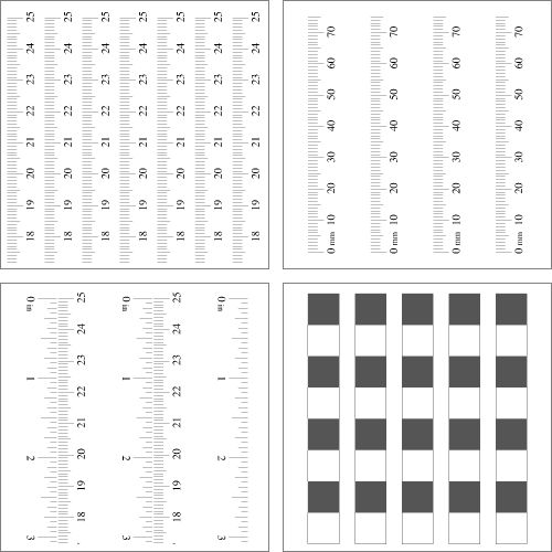 Reglas imprimibles en papel en cãmodos pdfs microsiervos te y diseão imprimibles sobres de papel regla