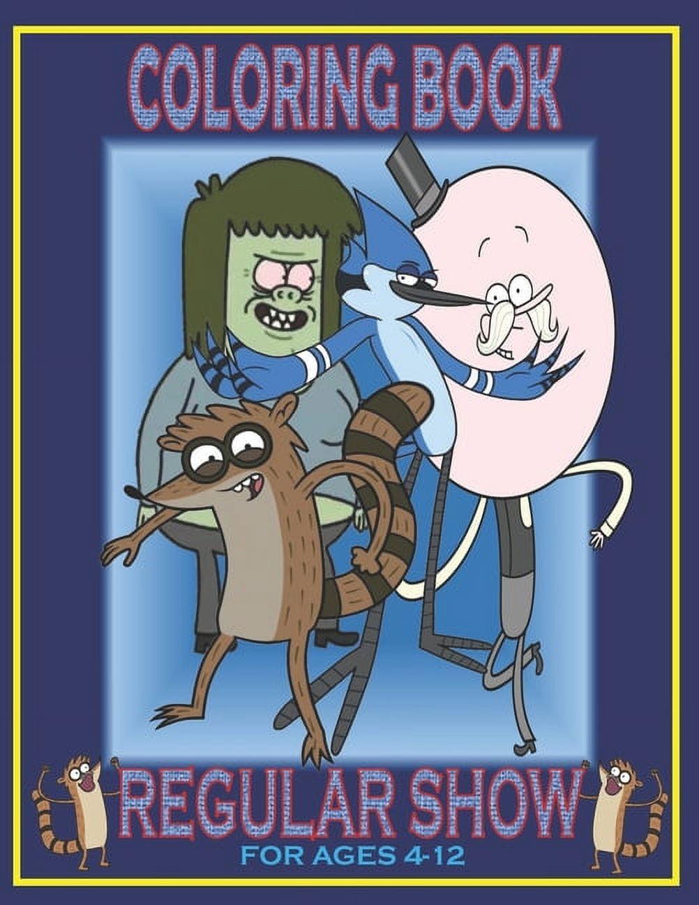 Coloring book regular show for ages