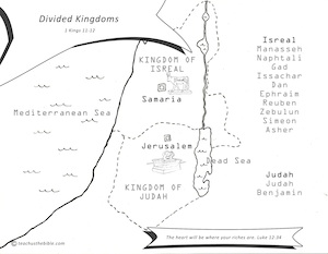 Divided kingdoms teach us the bible