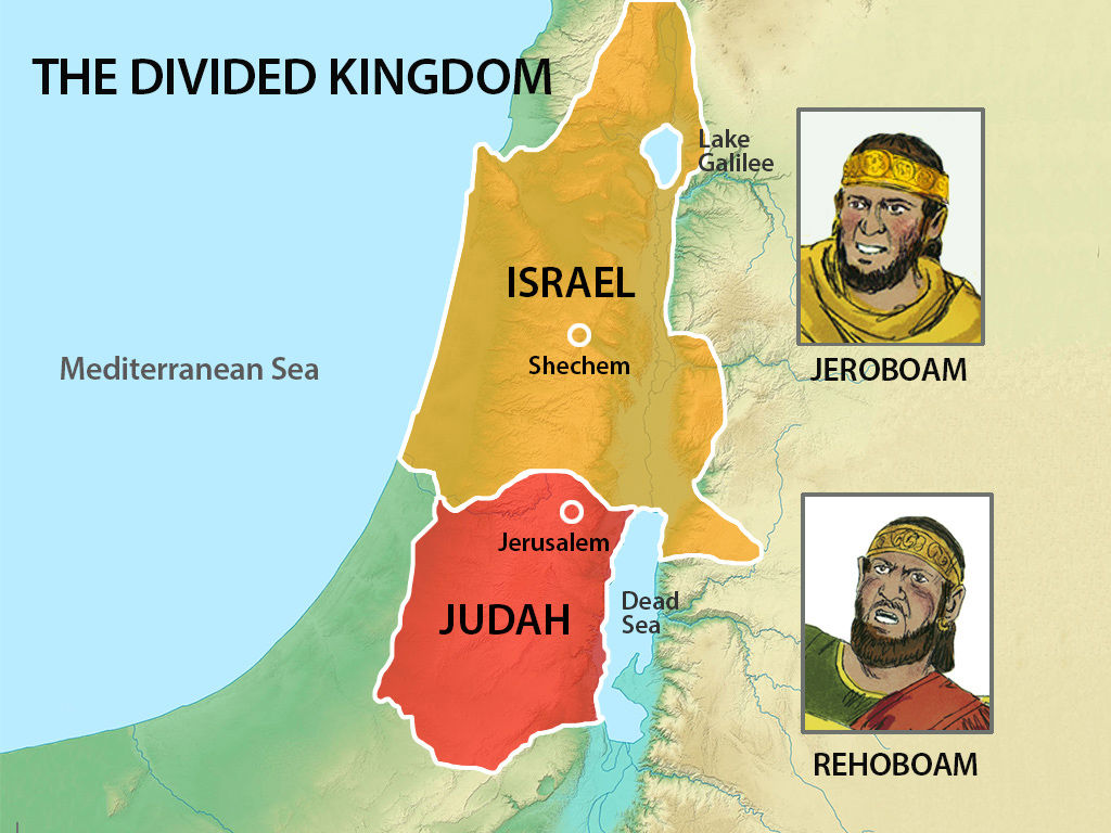 Rehoboam and jeroboam