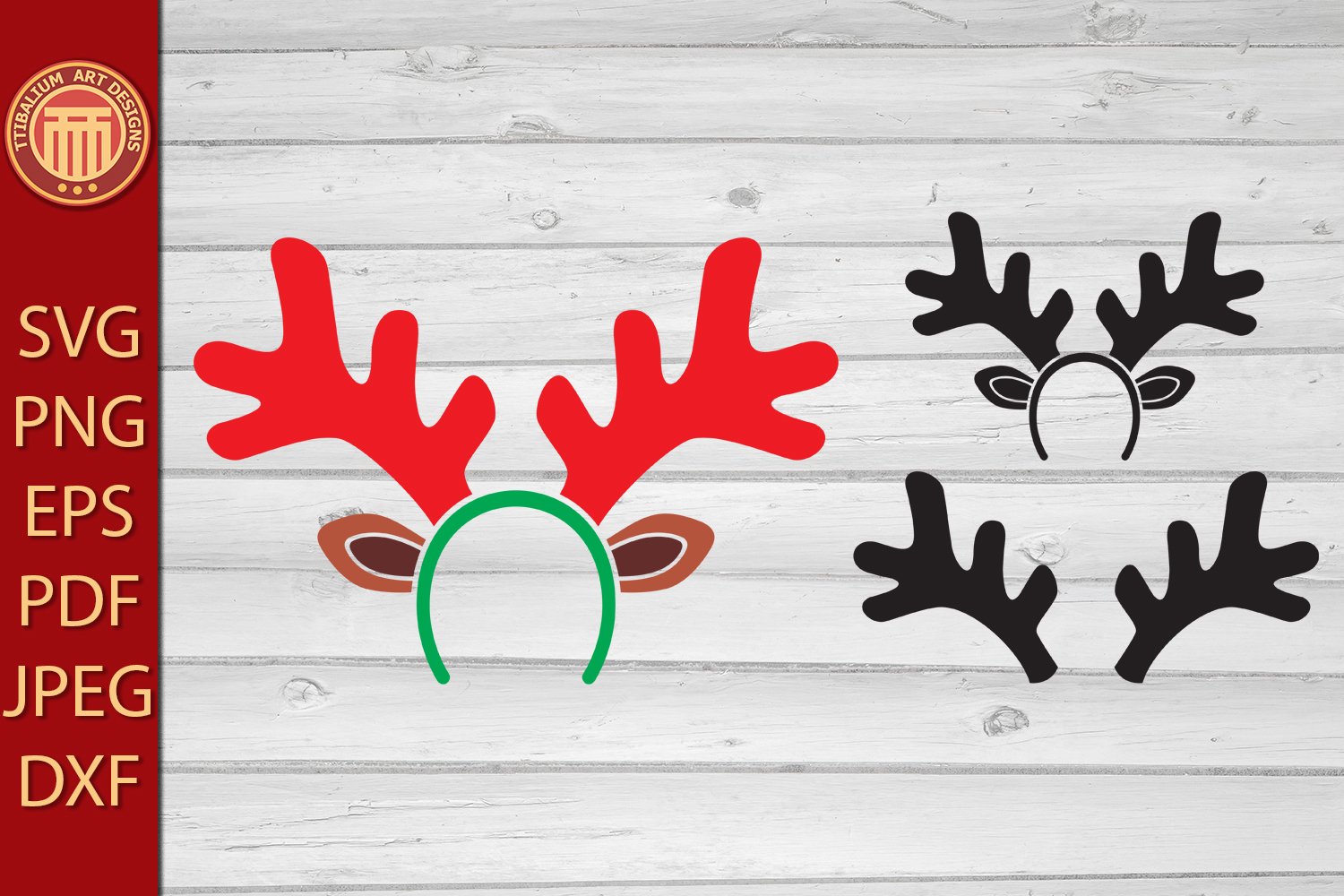 Christmas reindeer antlers