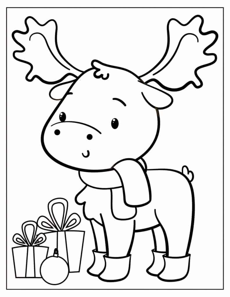 Christmas coloring sheets