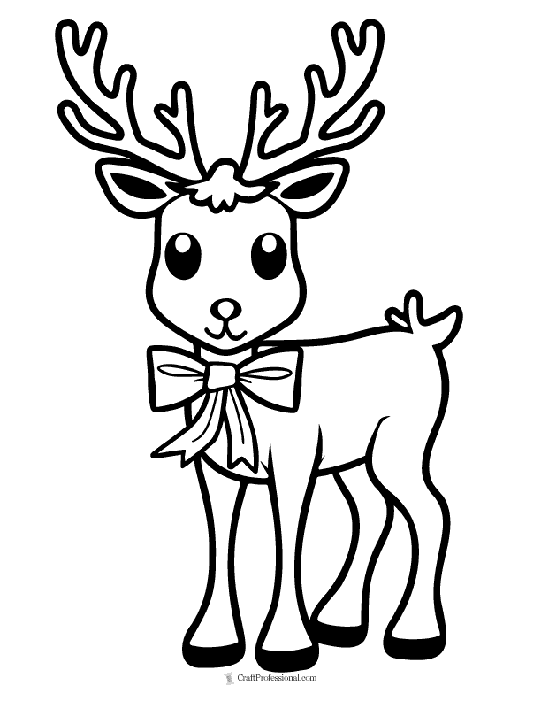 Christmas coloring pages for kids free