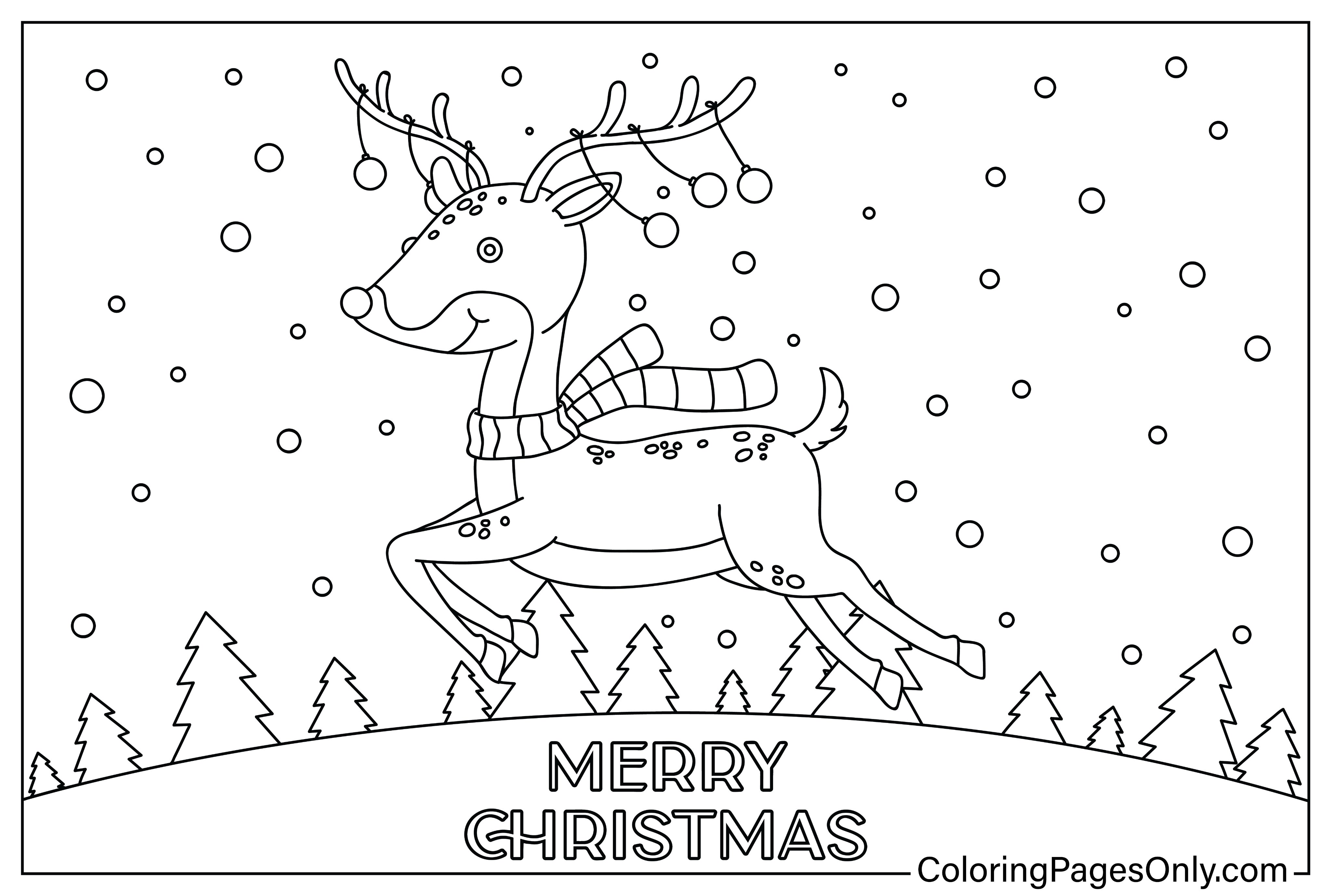 Coloring pages only on x reindeer coloring pages free printable httpstcooaoliaiqs reindeer christmas xmas coloringpagesonly coloringpages coloringbook art fanart sketch drawing draw coloring usa trend trending trendinghot