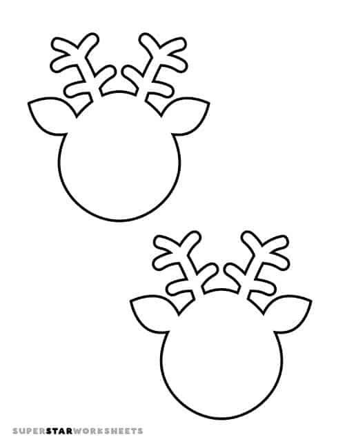 Reindeer template