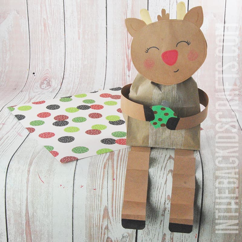 Christmas reindeer craft rudolph â in the bag kids crafts