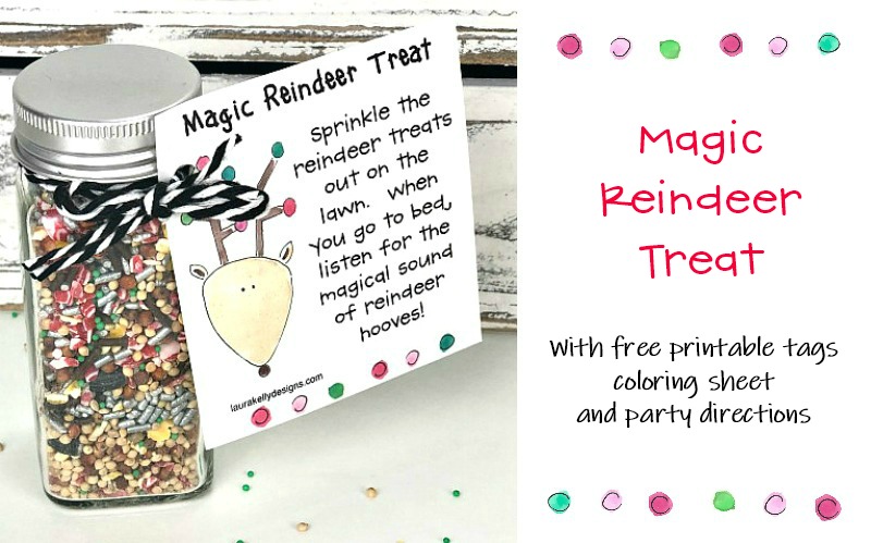 Reindeer food recipe and free printable