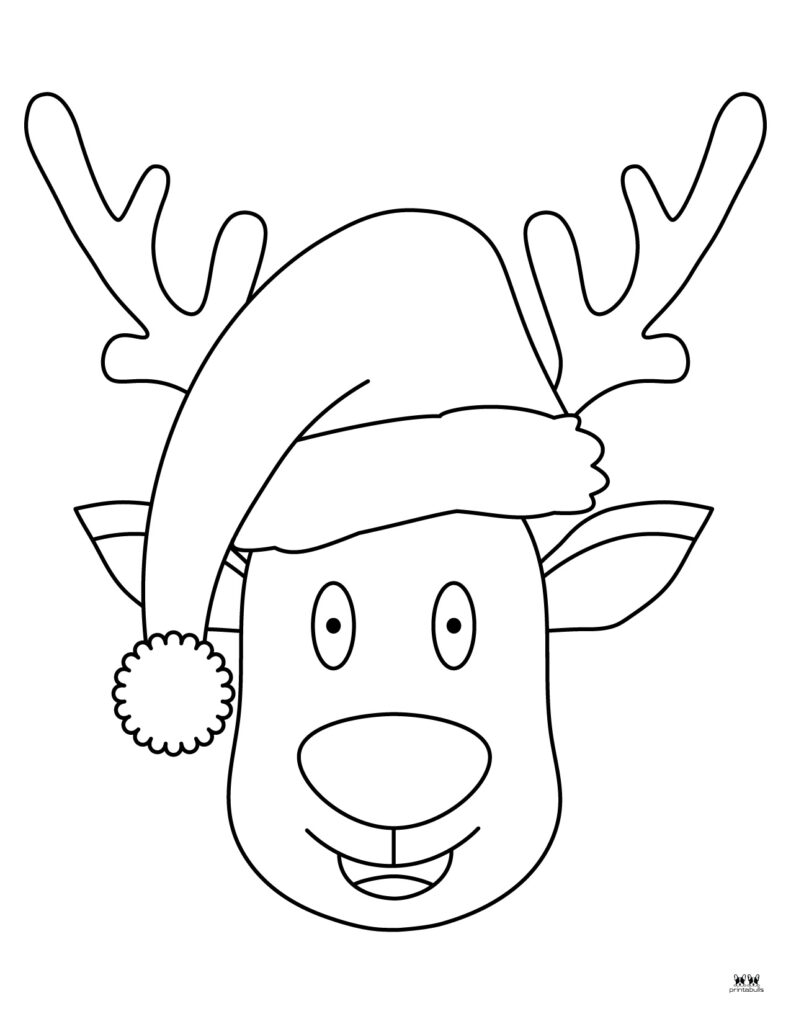 Reindeer coloring pages