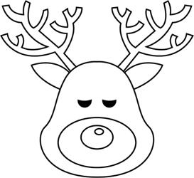 Reindeer template