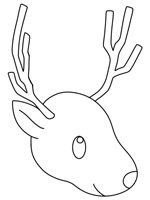 Christmas reindeer pages