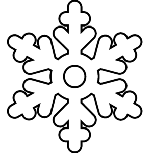 Snowflake coloring pages printable for free download