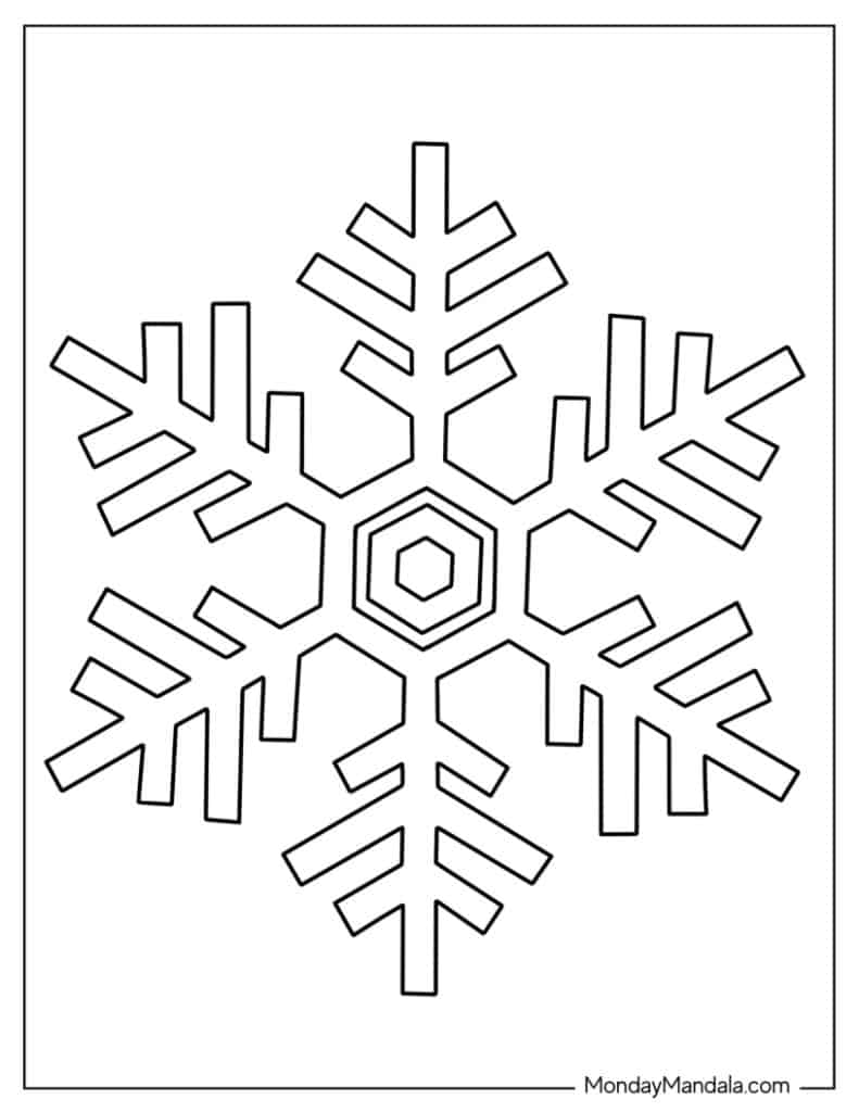 Winter coloring pages free pdf printables